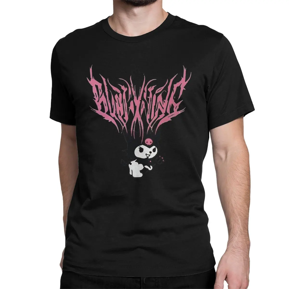 Kuromi Rock T-Shirt for Men Women Cartoon Funny Cotton Tees O Neck Short Sleeve T Shirts Unique Tops
Kuromi Rock T-Shirt for Men Women Cartoon Funny Cotton Tees O Neck Short Sleeve T Shirts Unique Tops