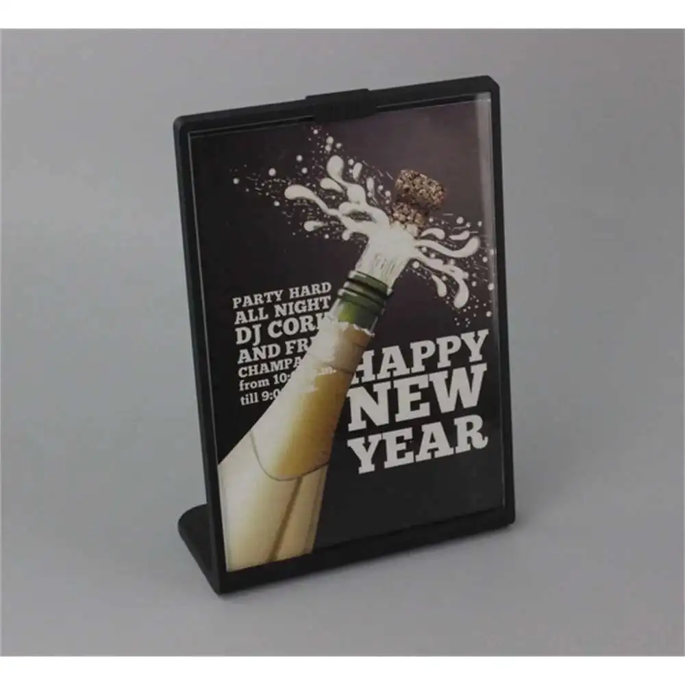 A6 Exhibition Photo Frame Price Tag Name Card Display Stand Desk Sign Frame L Table Top Advertising Poster Holder Display Rack
A6 Exhibition Photo Frame Price Tag Name Card Display Stand Desk Sign Frame L Table Top Advertising Poster Holder Display Rack