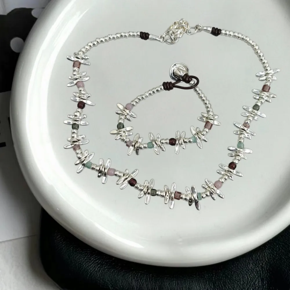 2026 Spain hot selling daily colorful dragonfly bead bracelet necklace jewelry two-piece set holiday gift
2026 Spain hot selling daily colorful dragonfly bead bracelet necklace jewelry two-piece set holiday gift