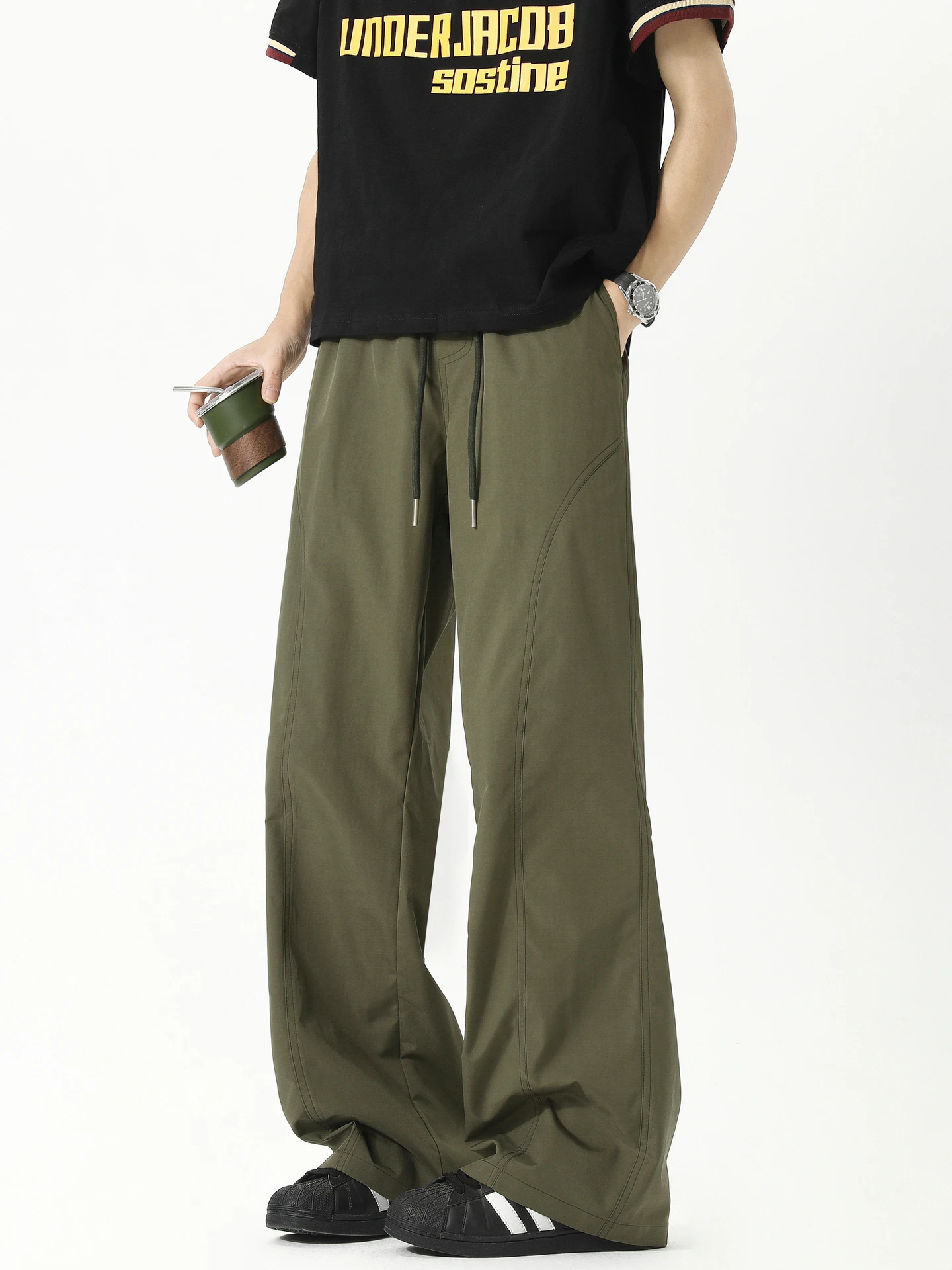 Qui Dry Loose Fit Thin Straight Leg Mountain Climbing Trousers for Men Summer Outdoor Hiking And king Casual Pants
Qui Dry Loose Fit Thin Straight Leg Mountain Climbing Trousers for Men Summer Outdoor Hiking And king Casual Pants