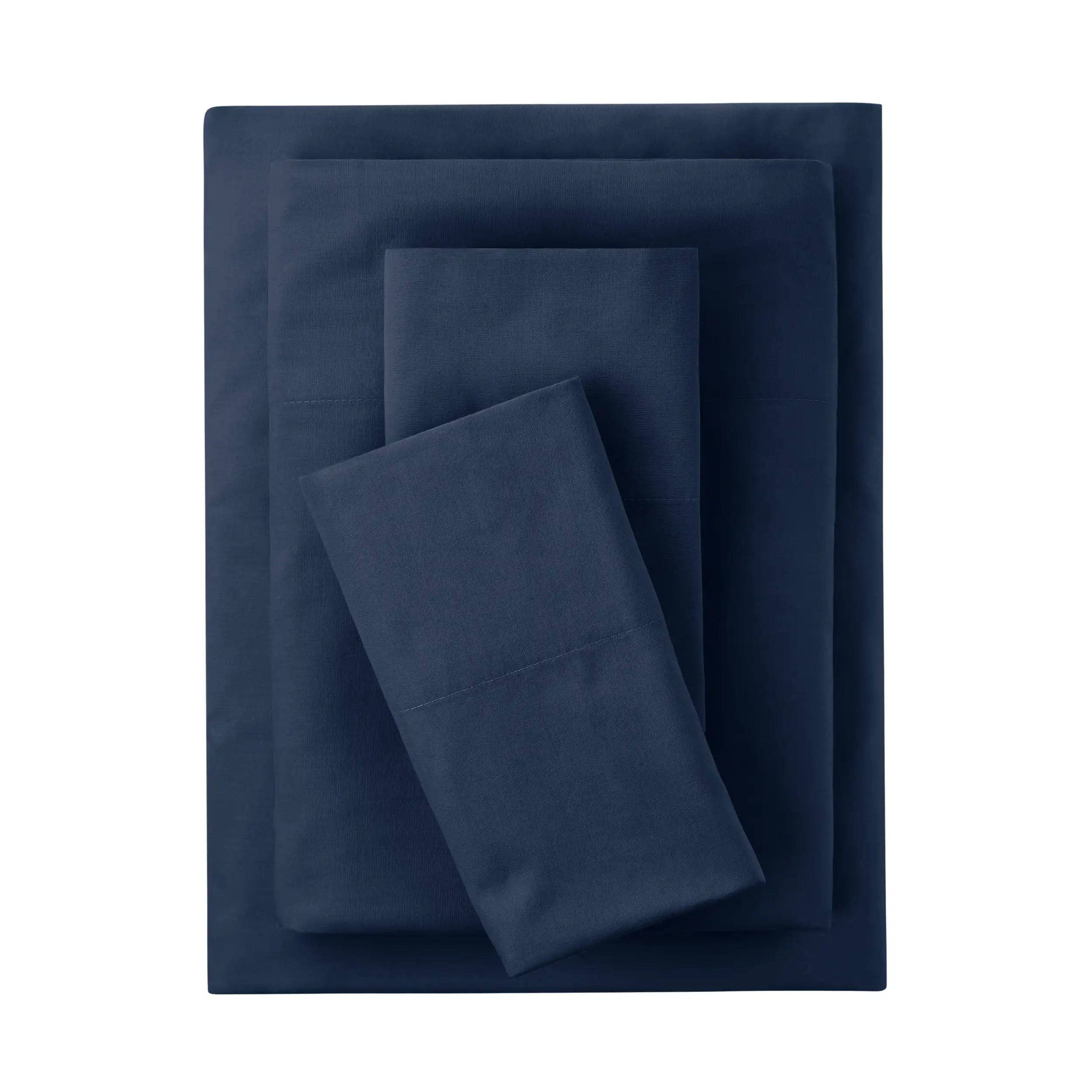 4-Piece 300 Thread Count Blue Cove Cotton Blend Percale Bed Sheet Set, King
4-Piece 300 Thread Count Blue Cove Cotton Blend Percale Bed Sheet Set, King