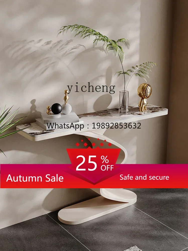 Hotel Lobby Wall a Long Narrow Table Light Luxury Console Tables Modern Minimalist Paint Narrow Side Table
Hotel Lobby Wall a Long Narrow Table Light Luxury Console Tables Modern Minimalist Paint Narrow Side Table