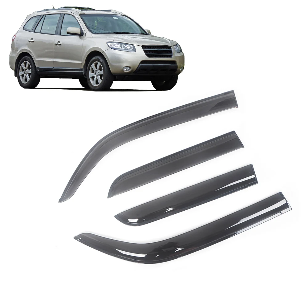 For Hyundai Santa Fe 2001-2023 Auto Black Tinted Car Side Window Visor Guard Vent Awnings Shelters Rain Guard Door Ventvisor
For Hyundai Santa Fe 2001-2023 Auto Black Tinted Car Side Window Visor Guard Vent Awnings Shelters Rain Guard Door Ventvisor