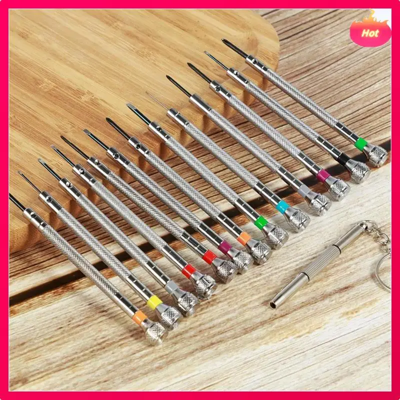 ABYP Precision Screwdriver Set 0.6-2.0Mm Metric Flat Head Screwdriver For Watch Eyeglasses Jewelry Work Electronics Repair
ABYP Precision Screwdriver Set 0.6-2.0Mm Metric Flat Head Screwdriver For Watch Eyeglasses Jewelry Work Electronics Repair