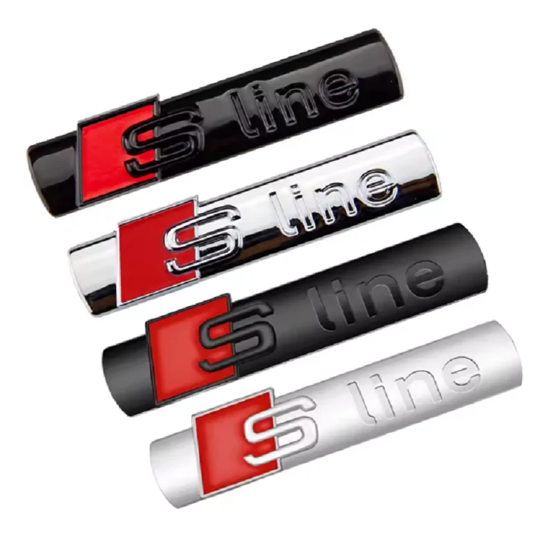 2Pcs 3D ABS Sline Logo S Line Emblem Car Fender Badge For Audi A1 A2 A3 A4 A5 A6 A7 A8 Q2 Q5 Q7 Q3 TT S Line Sticker Accrssorie
2Pcs 3D ABS Sline Logo S Line Emblem Car Fender Badge For Audi A1 A2 A3 A4 A5 A6 A7 A8 Q2 Q5 Q7 Q3 TT S Line Sticker Accrssorie