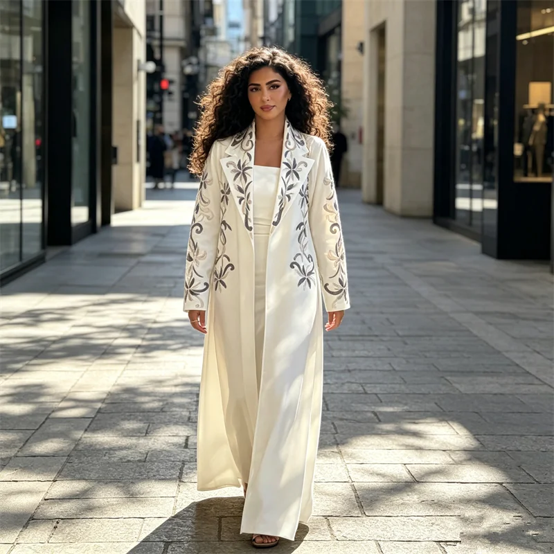 Eid Abayas for Women Muslim Embroidery Dress Turkey Kaftan Kebaya Dubai Kimono Cardigan Ramadan Islam Jalabiya Caftan Femme Robe
Eid Abayas for Women Muslim Embroidery Dress Turkey Kaftan Kebaya Dubai Kimono Cardigan Ramadan Islam Jalabiya Caftan Femme Robe