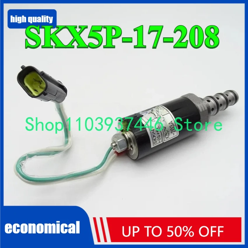 SKX5P-17-208 Детали экскаватора Электромагнитный клапан гидравлического насоса KDRDE5KR-20/40C07 для EC210
SKX5P-17-208 Детали экскаватора Электромагнитный клапан гидравлического насоса KDRDE5KR-20/40C07 для EC210