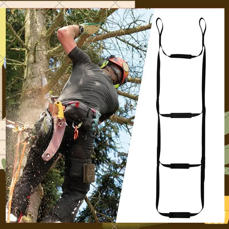 Portable Tree Climbing Aider With Anti-Skidding Steps For Rock Caving Canyoning Rope Lader-ABNJ
Portable Tree Climbing Aider With Anti-Skidding Steps For Rock Caving Canyoning Rope Lader-ABNJ