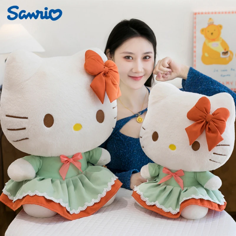 40/55/65 см большой размер Sanrio Tianyuan Hello Kitty плюшевые мультфильм кавайные удобные мягкие куклы орнамент детская игрушка в подарок
40/55/65 см большой размер Sanrio Tianyuan Hello Kitty плюшевые мультфильм кавайные удобные мягкие куклы орнамент детская игрушка в подарок
