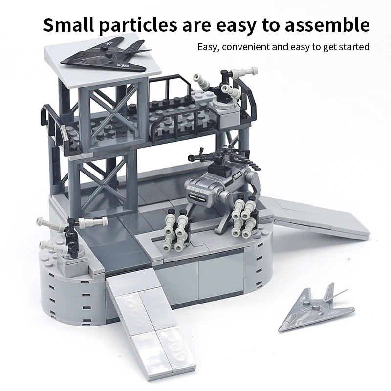 MOC Modern Combat Command Post Building Blocks Toys Fighter Blocks Weapons Military Fence Net Construction Toy for Boys Gifts
MOC Modern Combat Command Post Building Blocks Toys Fighter Blocks Weapons Military Fence Net Construction Toy for Boys Gifts