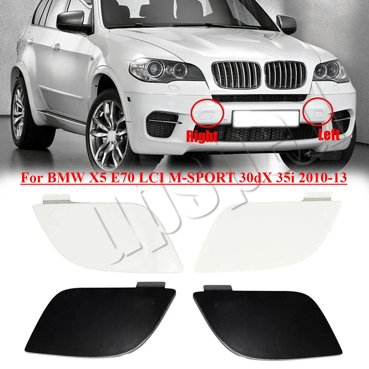 Front Bumper Tow Hook Eye Cover Cap For BMW X5 E70 LCI M-SPORT 30dX 35i 2010-13
Front Bumper Tow Hook Eye Cover Cap For BMW X5 E70 LCI M-SPORT 30dX 35i 2010-13