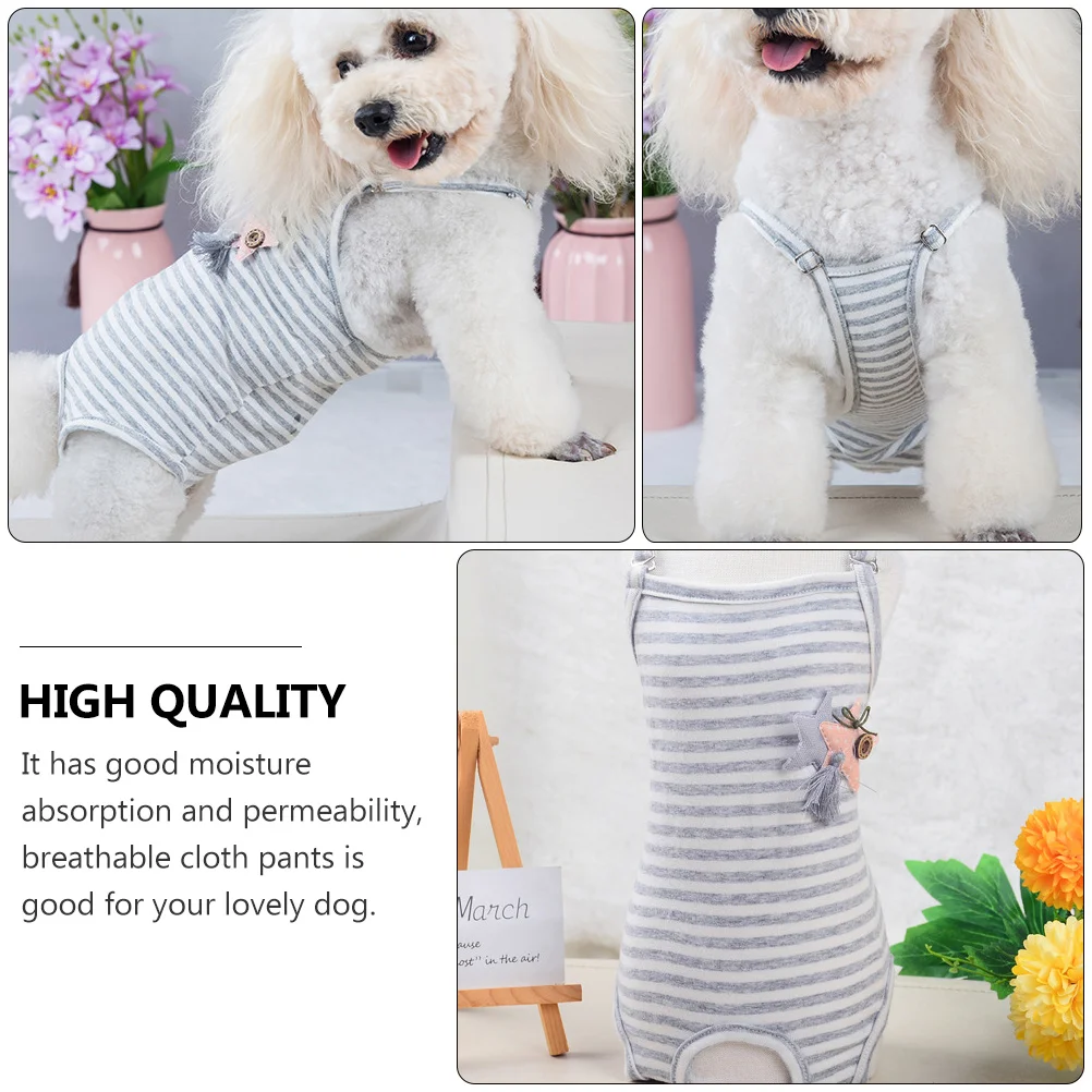 Pet Physiological Pants Dog Underwear Female Straps Suspenders Doggie Diaper Covers for Dogs with Diapers Pajamas
Pet Physiological Pants Dog Underwear Female Straps Suspenders Doggie Diaper Covers for Dogs with Diapers Pajamas