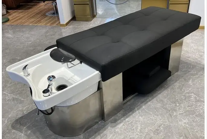 Hairdresser shampoo bed ceramic basin hairdresser hair salon special Thai lying down massage shampoo bed
Hairdresser shampoo bed ceramic basin hairdresser hair salon special Thai lying down massage shampoo bed