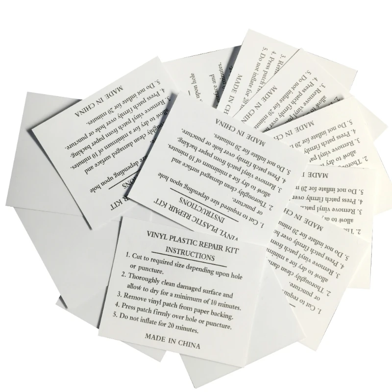 Inflatable Patch Repair Waterproof Self-Adhesive Vinyl Repair Patch for Inflatable Toy Inflatable Pool Swimming Ring
Inflatable Patch Repair Waterproof Self-Adhesive Vinyl Repair Patch for Inflatable Toy Inflatable Pool Swimming Ring
