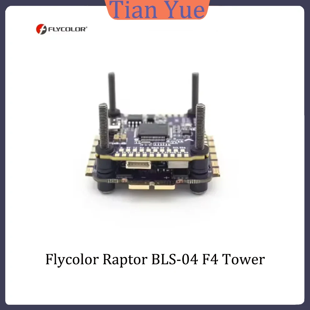 Полетный контроллер Flycolor Raptor BLS-04 F4 Tower 3V 5V 9V 50MHZ FPV и стек ESC 4-в-1 55A 65A 3-6S
Полетный контроллер Flycolor Raptor BLS-04 F4 Tower 3V 5V 9V 50MHZ FPV и стек ESC 4-в-1 55A 65A 3-6S