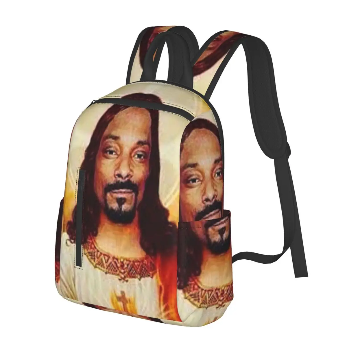 Snoop Dogg Goes Jesus Student Backpack School Bag Hiking Travel Daypack for Men Women Bookbag Shoulder Bags
Snoop Dogg Goes Jesus Student Backpack School Bag Hiking Travel Daypack for Men Women Bookbag Shoulder Bags