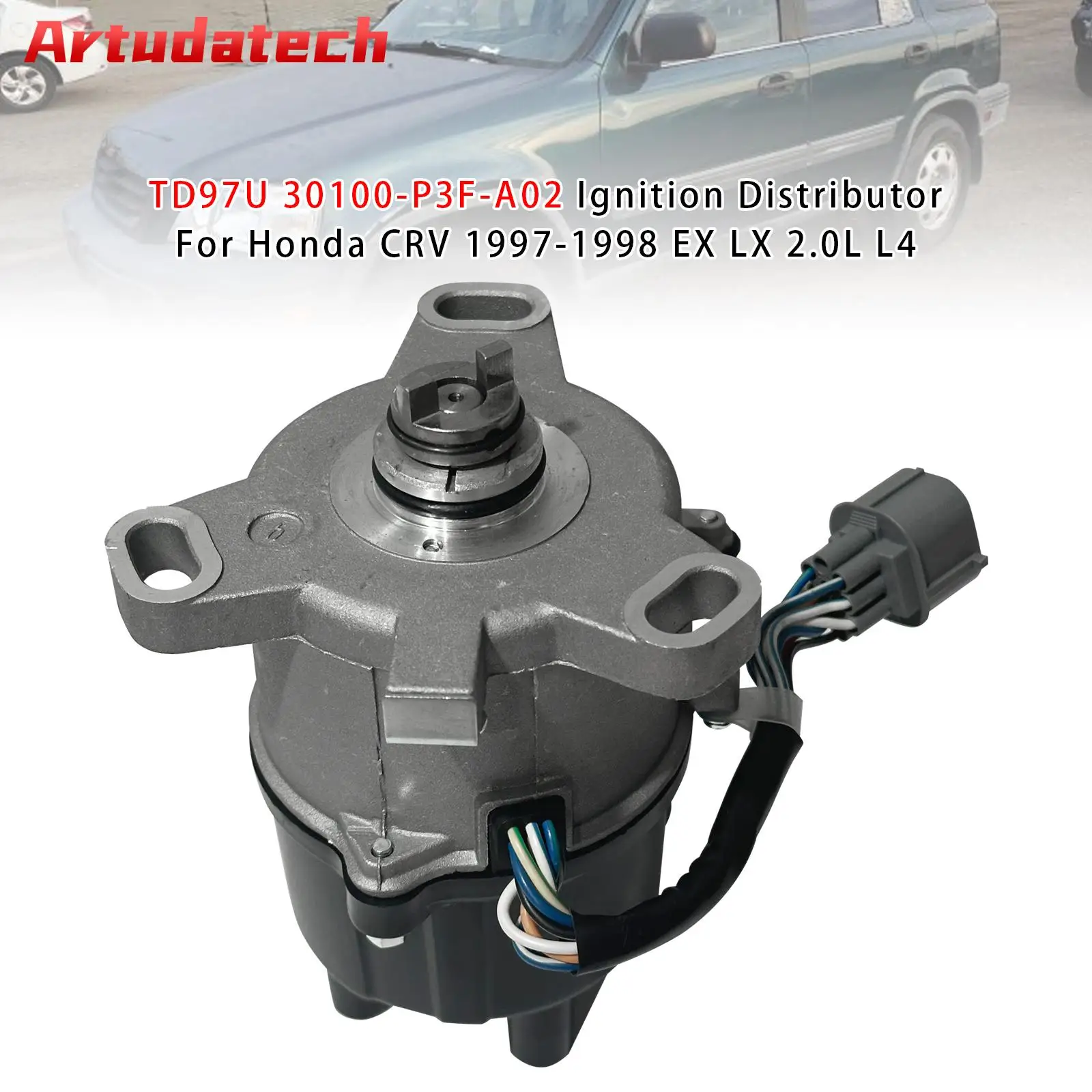 TD97U 30100-P3F-A02 Ignition Distributor For Honda CRV 1997-1998 EX LX 2.0L L4
TD97U 30100-P3F-A02 Ignition Distributor For Honda CRV 1997-1998 EX LX 2.0L L4