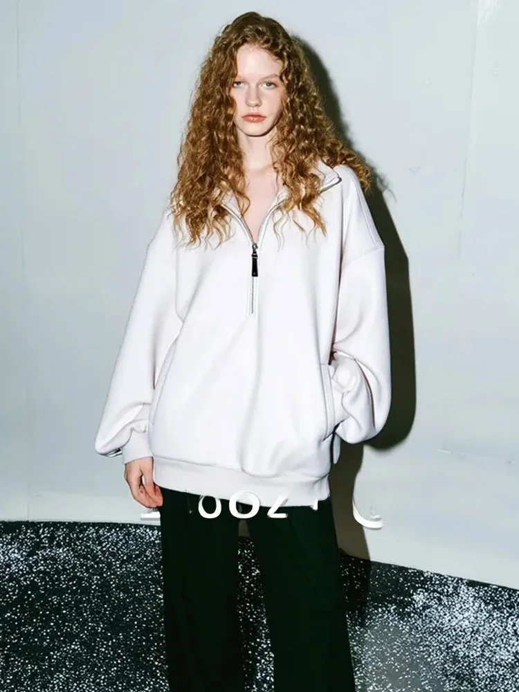 Женская толстовка Zhuo Chi Premium с молнией и капюшоном, спортивная, повседневная, универсальная, осенняя новинка, с длинным рукавом и воротником Хенли
Женская толстовка Zhuo Chi Premium с молнией и капюшоном, спортивная, повседневная, универсальная, осенняя новинка, с длинным рукавом и воротником Хенли