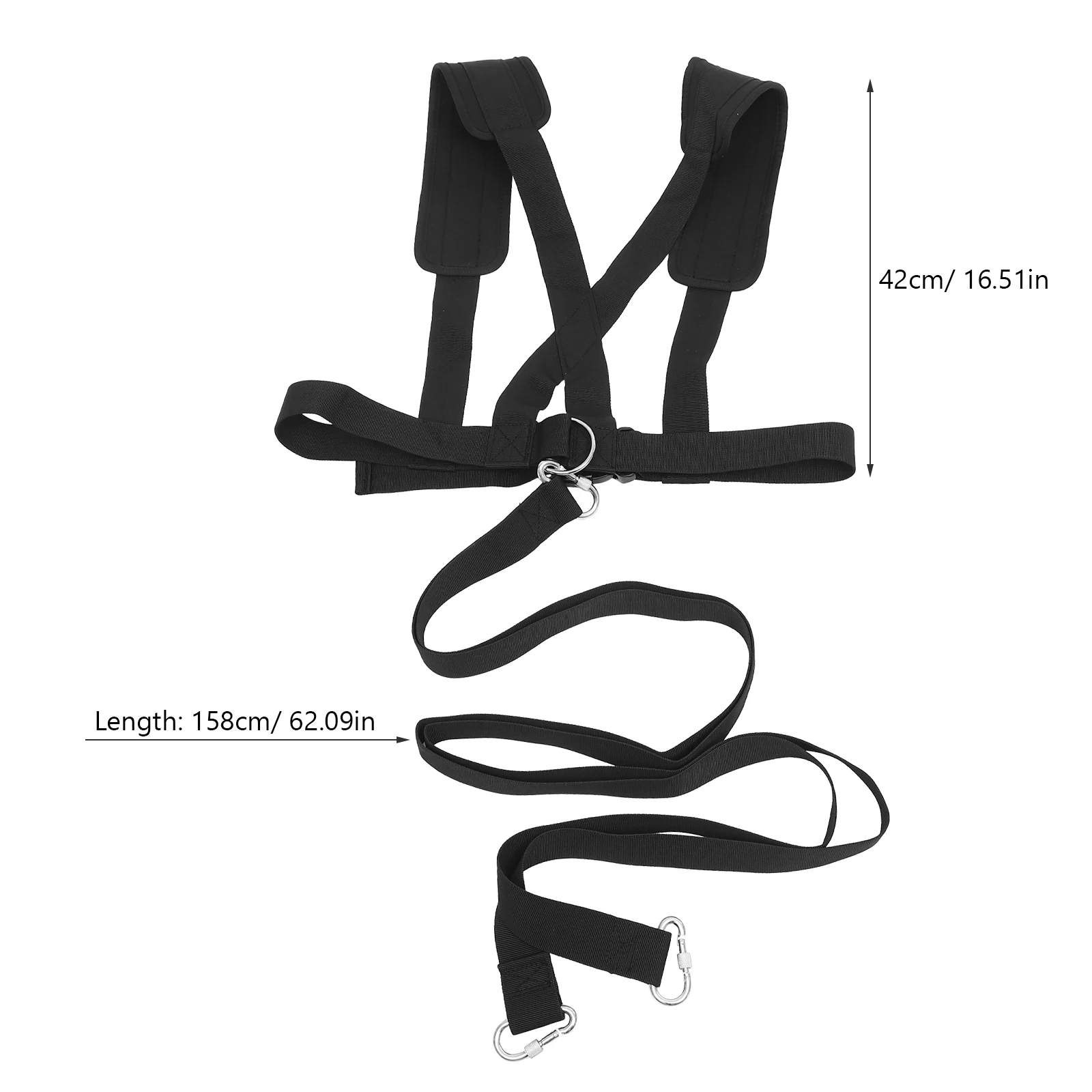 Portable Resistance Training Belt 1500kg Weight Bearing Reaction Strap for Running Speed Sled Strength Band Ideal
Portable Resistance Training Belt 1500kg Weight Bearing Reaction Strap for Running Speed Sled Strength Band Ideal