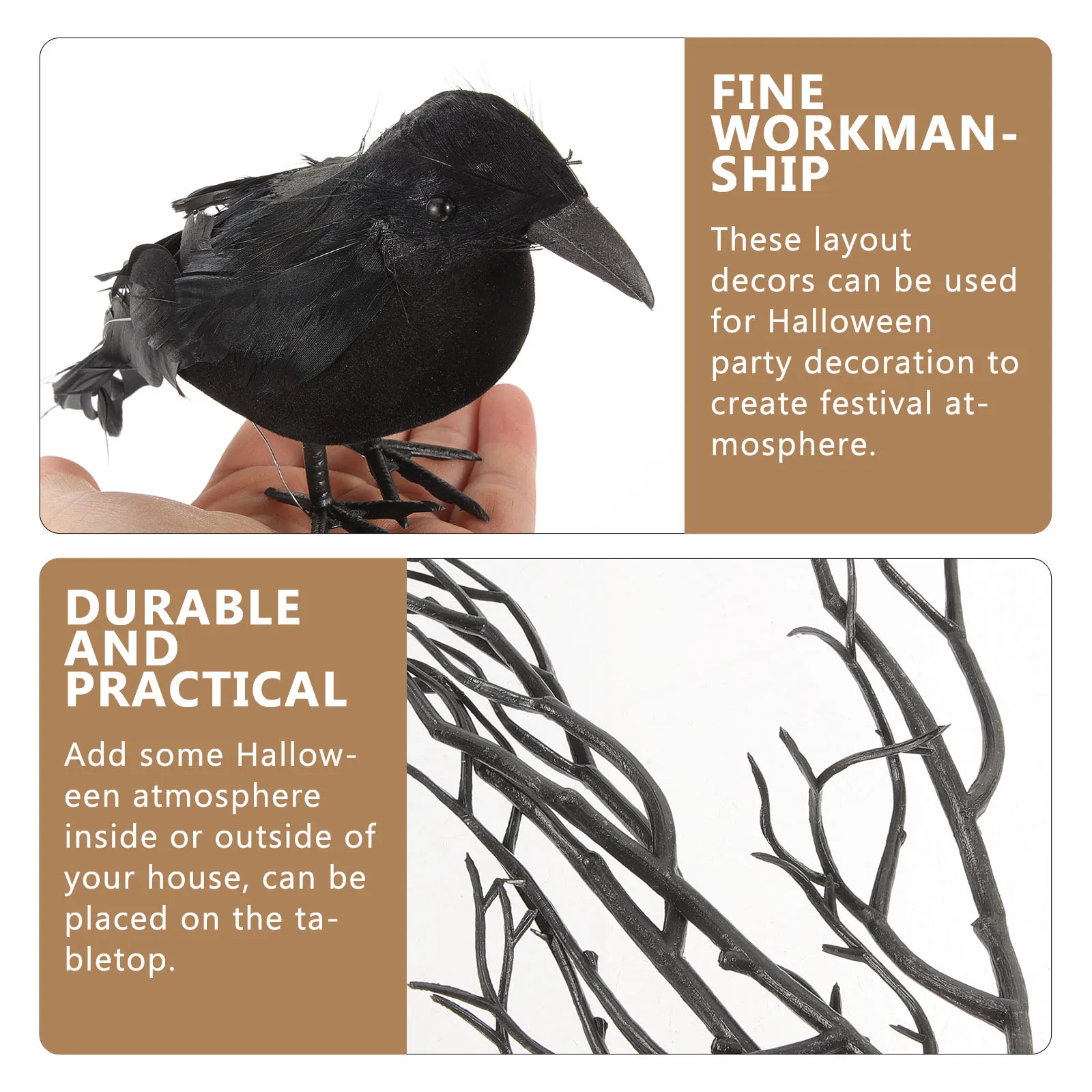 1 Box Lifelike Artificial Branch Pumpkin Decorations Halloween Tabletop Spooky Home Indoor Outdoor Scene Black Kitchen 
1 Box Lifelike Artificial Branch Pumpkin Decorations Halloween Tabletop Spooky Home Indoor Outdoor Scene Black Kitchen