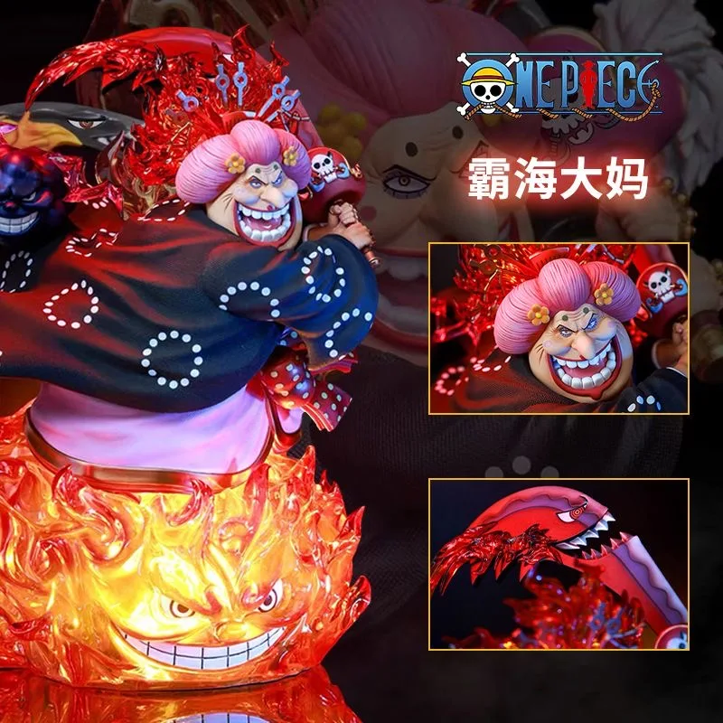 28cm Anime One Piece Charlotte Linlin Figures Big Mom Model Toy PVC With Light Gk Statue Desktop Decoration Collection Gift
28cm Anime One Piece Charlotte Linlin Figures Big Mom Model Toy PVC With Light Gk Statue Desktop Decoration Collection Gift
