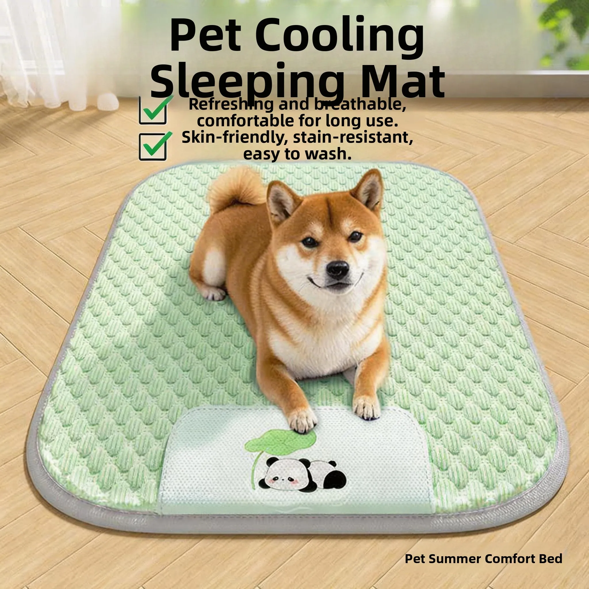 Pet Cooling Mat for Dogs And Cats Summer Temperature Regulation Sleeping Pad Pet Ice Mat Small Dog Cooling Mat
Pet Cooling Mat for Dogs And Cats Summer Temperature Regulation Sleeping Pad Pet Ice Mat Small Dog Cooling Mat