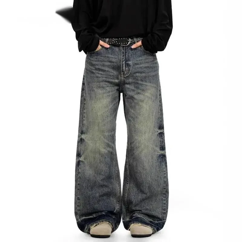 American Vintage Distressed Washed Men's Jeans Full Length Versatile Causal Wide-leg Pants 2026 Spring News 9X42LF
American Vintage Distressed Washed Men's Jeans Full Length Versatile Causal Wide-leg Pants 2026 Spring News 9X42LF
