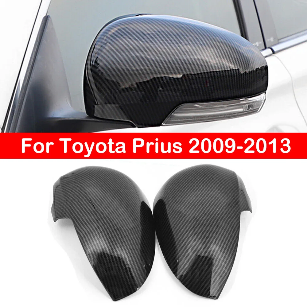 For Toyota Prius 2009 2010 2011 2012 2013 Rearview Side Mirror Cover Wing Cap Car Exterior Door Rear View Case Trim Carbon Fiber
For Toyota Prius 2009 2010 2011 2012 2013 Rearview Side Mirror Cover Wing Cap Car Exterior Door Rear View Case Trim Carbon Fiber