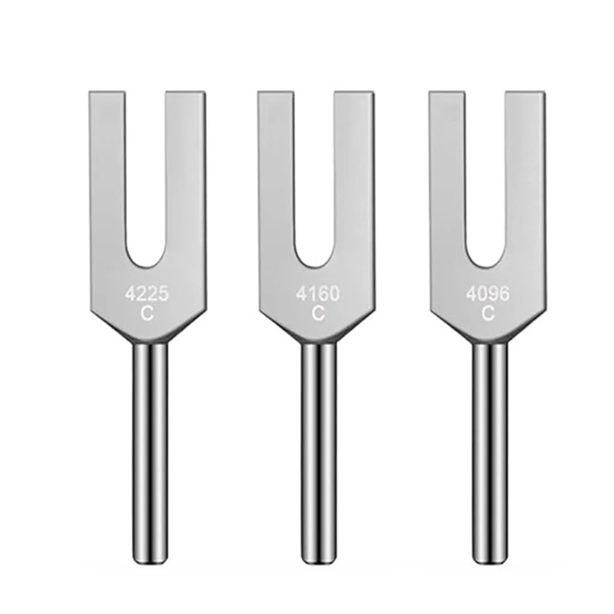 Angel Tuning Fork Set - 4096 Hz, 4160 Hz, 4225 Hz - Therapeutic Instrument Set with Wooden Strike and Storage Bag Vogue
Angel Tuning Fork Set - 4096 Hz, 4160 Hz, 4225 Hz - Therapeutic Instrument Set with Wooden Strike and Storage Bag Vogue