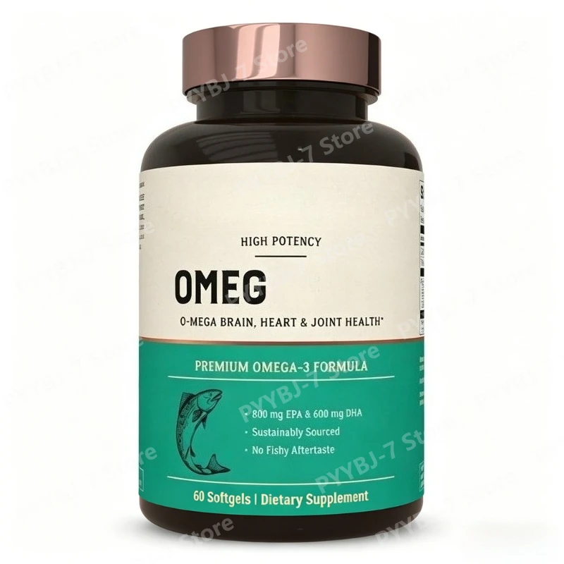 Enteric-Coated Fish Oil Softgels 800 Mg EPA 600 Mg DHA Sustainably Sourced Non GMO Easy To Swallow 2Bottle Pack 60 Count
Enteric-Coated Fish Oil Softgels 800 Mg EPA 600 Mg DHA Sustainably Sourced Non GMO Easy To Swallow 2Bottle Pack 60 Count
