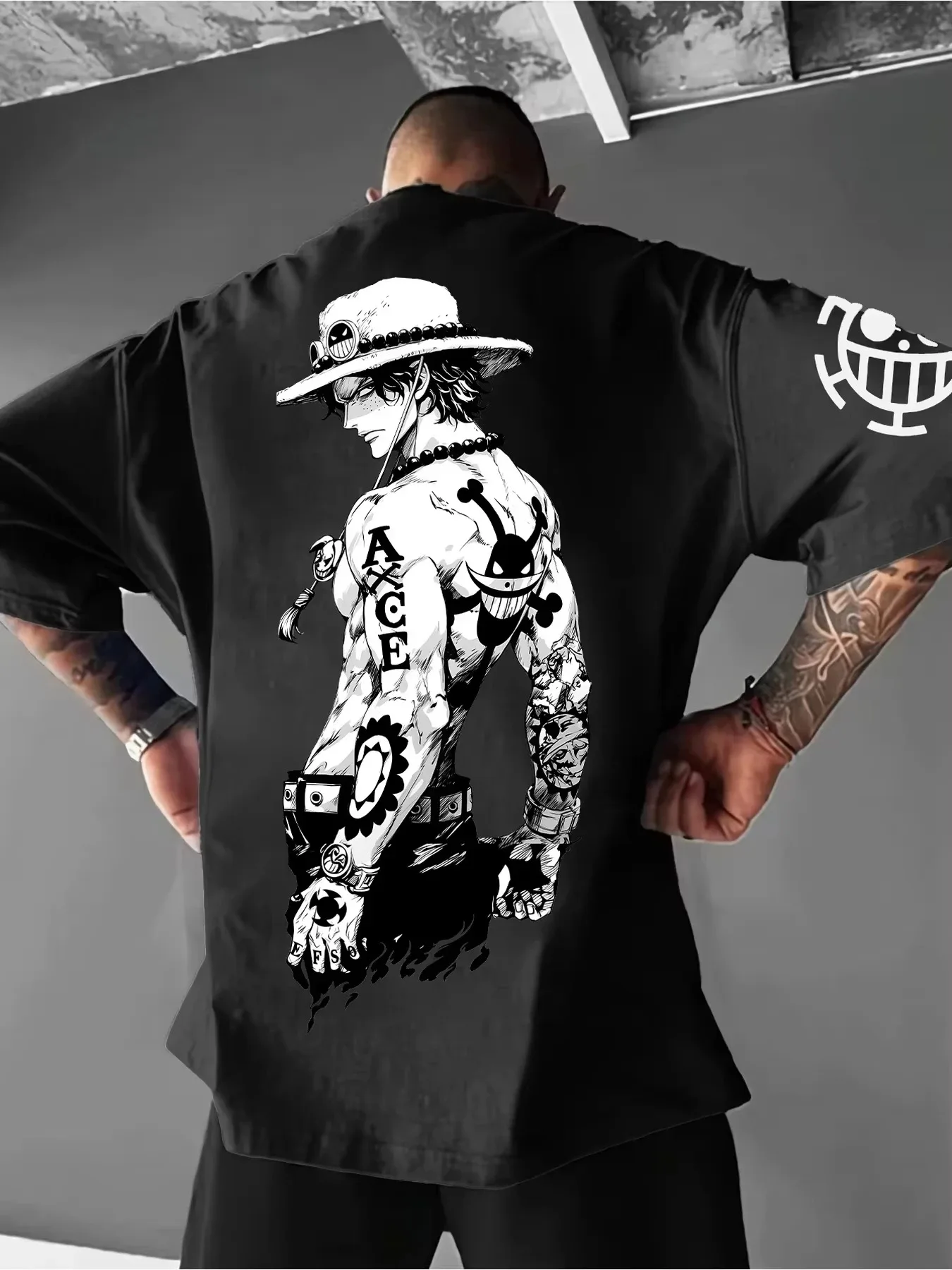 One Piece Portgas D. Ace New Cotton Anime Printed Casual Parent Child Short Sleeve Top Men's and Women's T-shirt 2026 Summer
One Piece Portgas D. Ace New Cotton Anime Printed Casual Parent Child Short Sleeve Top Men's and Women's T-shirt 2026 Summer