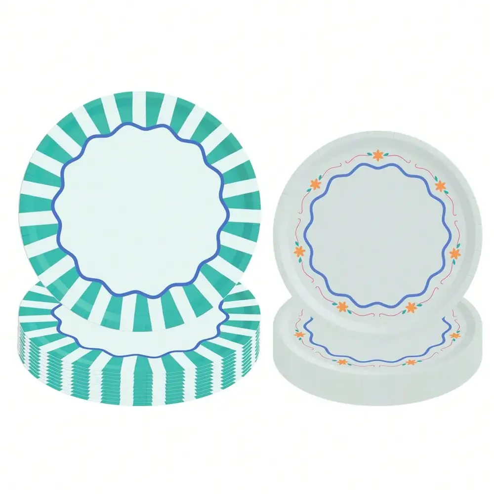 Italian Summer Paper Plates - 32 Pk, 16 9" Plates + 16 7" Plates | Bachelorette Party Decorations, Last Toast Coast, Birthday Party Supplies, Flower Baby Shower, Stripe Cake Plates
Italian Summer Paper Plates - 32 Pk, 16 9" Plates + 16 7" Plates | Bachelorette Party Decorations, Last Toast Coast, Birthday Party Supplies, Flower Baby Shower, Stripe Cake Plates