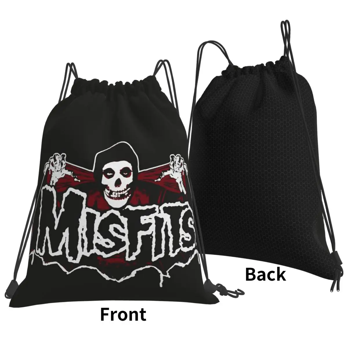 Misfits Skull Backpacks Portable Drawstring Bundle Pocket Shoes Bag Book Bags for Travel School
Misfits Skull Backpacks Portable Drawstring Bundle Pocket Shoes Bag Book Bags for Travel School