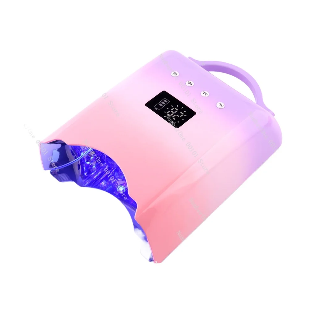 Nail lamp UV phototherapy machine 78W high power quick drying intelligent nail baking glue lamp
Nail lamp UV phototherapy machine 78W high power quick drying intelligent nail baking glue lamp