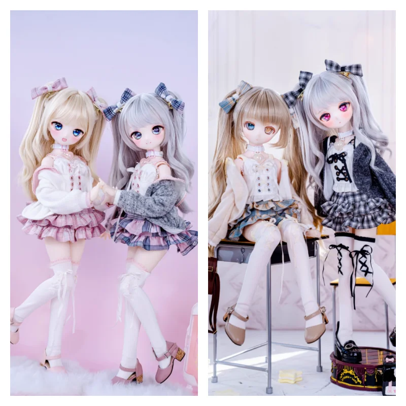 BJD Doll Clothes For 1/4 Doll Accessories MSD MDD Coat Skirt Socks Set Puyoodoll Doll Dress Up Gift Diy Clothes(No Doll)
BJD Doll Clothes For 1/4 Doll Accessories MSD MDD Coat Skirt Socks Set Puyoodoll Doll Dress Up Gift Diy Clothes(No Doll)
