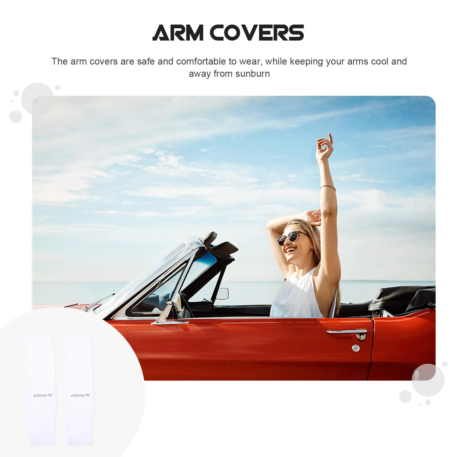 1Pair Premium Breathable Ice Silk Arm Sleeves Uv Protection Sunscreen Cooling Sleeve for Cycling Hiking Driving Outdoor Sports
1Pair Premium Breathable Ice Silk Arm Sleeves Uv Protection Sunscreen Cooling Sleeve for Cycling Hiking Driving Outdoor Sports