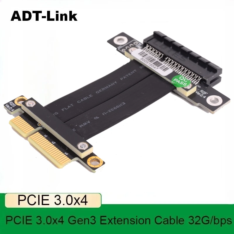 ADT-Link R22 PCIE 3.0 X4 Удлинительный кабель Pcie 4X «папа-мама» PCI-Express 4X Riser для видеокарты жесткого диска NVMe SSD
ADT-Link R22 PCIE 3.0 X4 Удлинительный кабель Pcie 4X «папа-мама» PCI-Express 4X Riser для видеокарты жесткого диска NVMe SSD