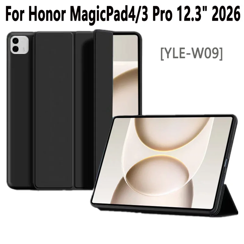 For Honor MagicPad4 2026 Case 12.3in YLE-W09 Magnetic Fold Stand TPU Back Funda Coque for Honor MagicPad3 Pro 12.3"Tablet Cover
For Honor MagicPad4 2026 Case 12.3in YLE-W09 Magnetic Fold Stand TPU Back Funda Coque for Honor MagicPad3 Pro 12.3"Tablet Cover