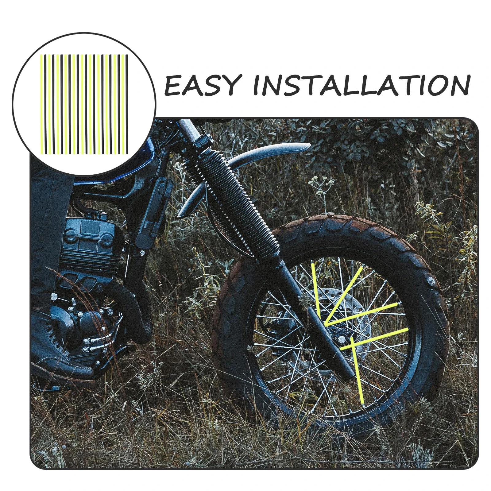 144pcs Steel Wire Hub Sleeve Motorcycle Covers Durable Plastic Dirt Bike Rim Wraps Easy Install Motocross Accessories
144pcs Steel Wire Hub Sleeve Motorcycle Covers Durable Plastic Dirt Bike Rim Wraps Easy Install Motocross Accessories