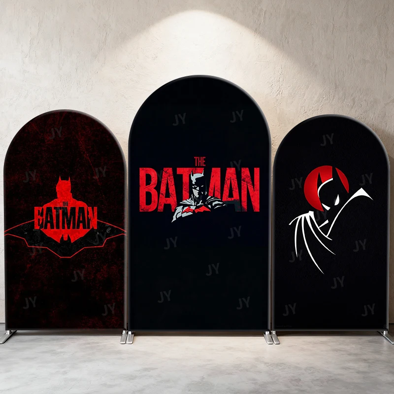 Batman Dark Minimalist Theme Arch Backdrop Cover Red Title Cartoon Background For Kids Birthday Baby Shower Party Decoration
Batman Dark Minimalist Theme Arch Backdrop Cover Red Title Cartoon Background For Kids Birthday Baby Shower Party Decoration