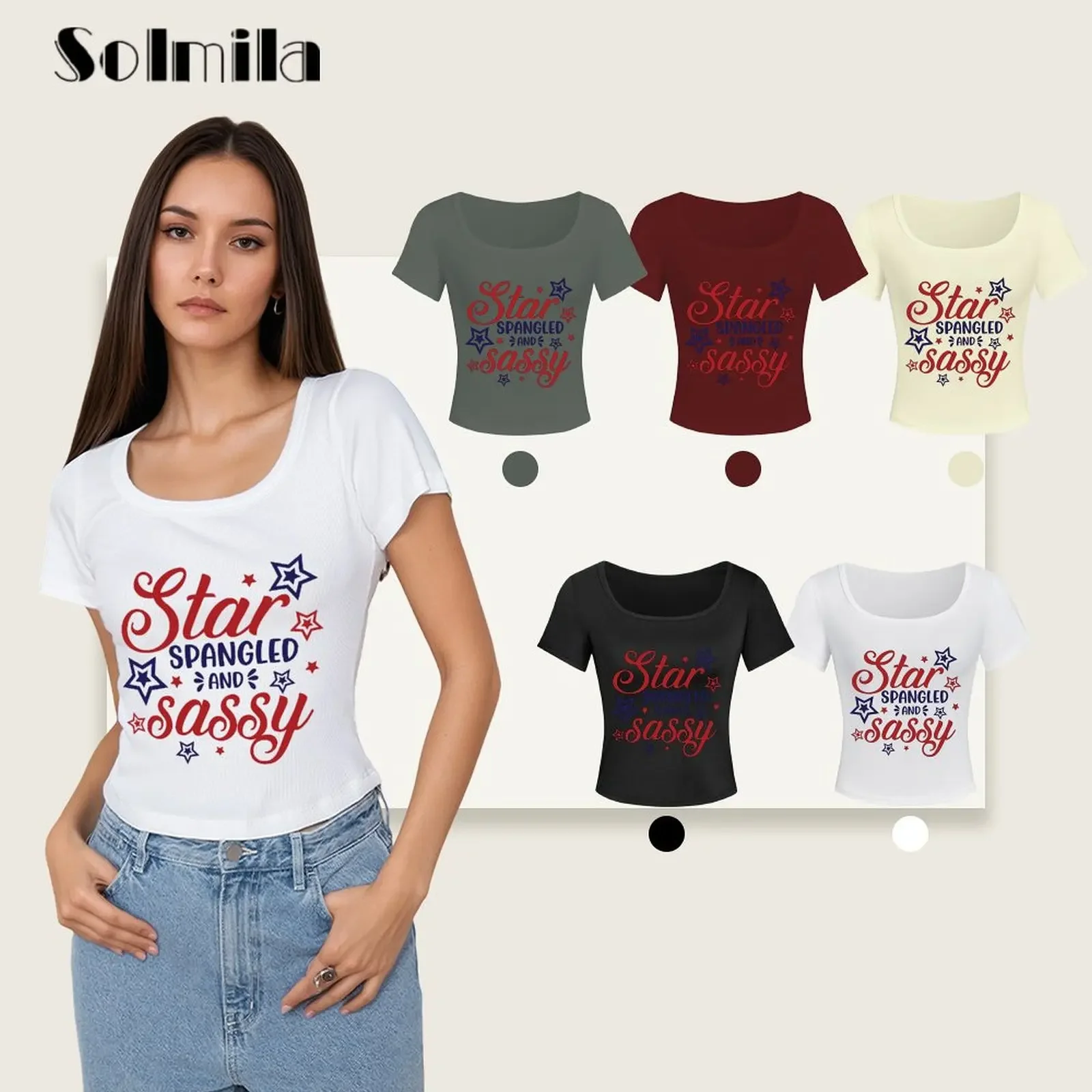 Women's Summer Korean New Casual Color Letter Print Women Short Sleeve Crew Neck Breathable Soft T Shirt Slim Fit Trendy Tee
Women's Summer Korean New Casual Color Letter Print Women Short Sleeve Crew Neck Breathable Soft T Shirt Slim Fit Trendy Tee