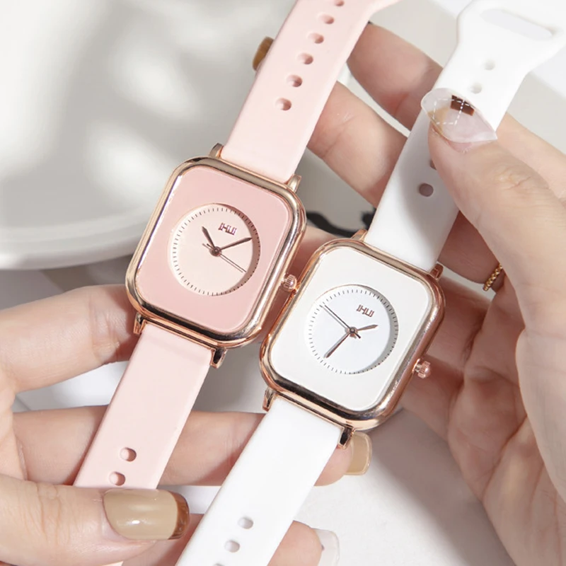 Hot Sale Fashion Cute Pink Watch Women Rectangle Watches Casual Silicone Strap Analog Quartz Wristwatches Ladies Girls Students
Hot Sale Fashion Cute Pink Watch Women Rectangle Watches Casual Silicone Strap Analog Quartz Wristwatches Ladies Girls Students