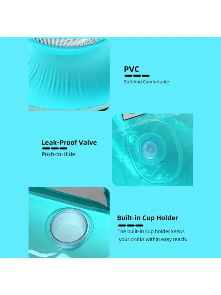 2 Person PVC Water Float Chair With Mesh Net And Ergonomic Back Support Design
2 Person PVC Water Float Chair With Mesh Net And Ergonomic Back Support Design