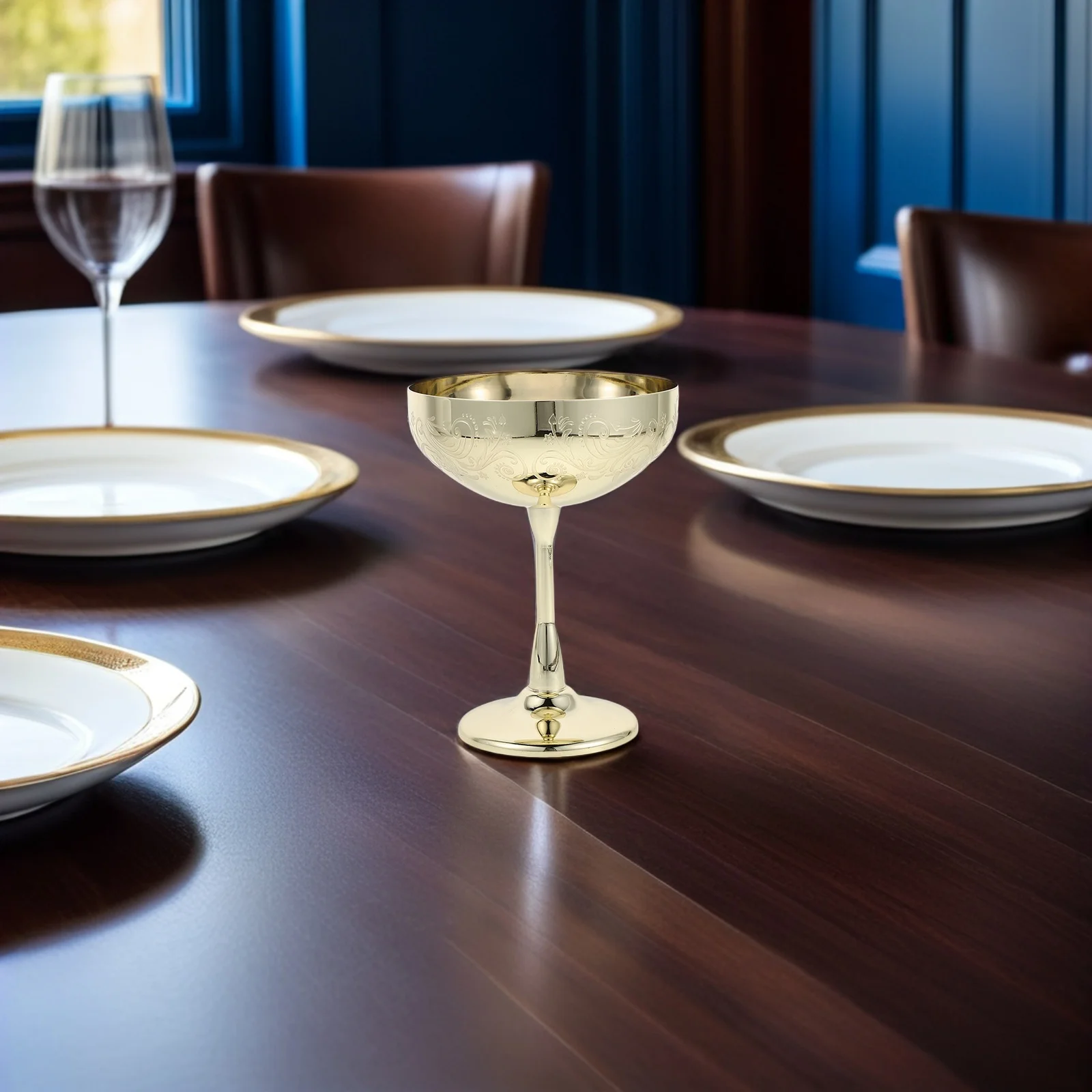 Stainless Steel Ice Cream Bowls Decorative Pedestal Footed Dessert Bowls Wheat Pattern Metal Ice Cream Goblet Trifle Serving
Stainless Steel Ice Cream Bowls Decorative Pedestal Footed Dessert Bowls Wheat Pattern Metal Ice Cream Goblet Trifle Serving