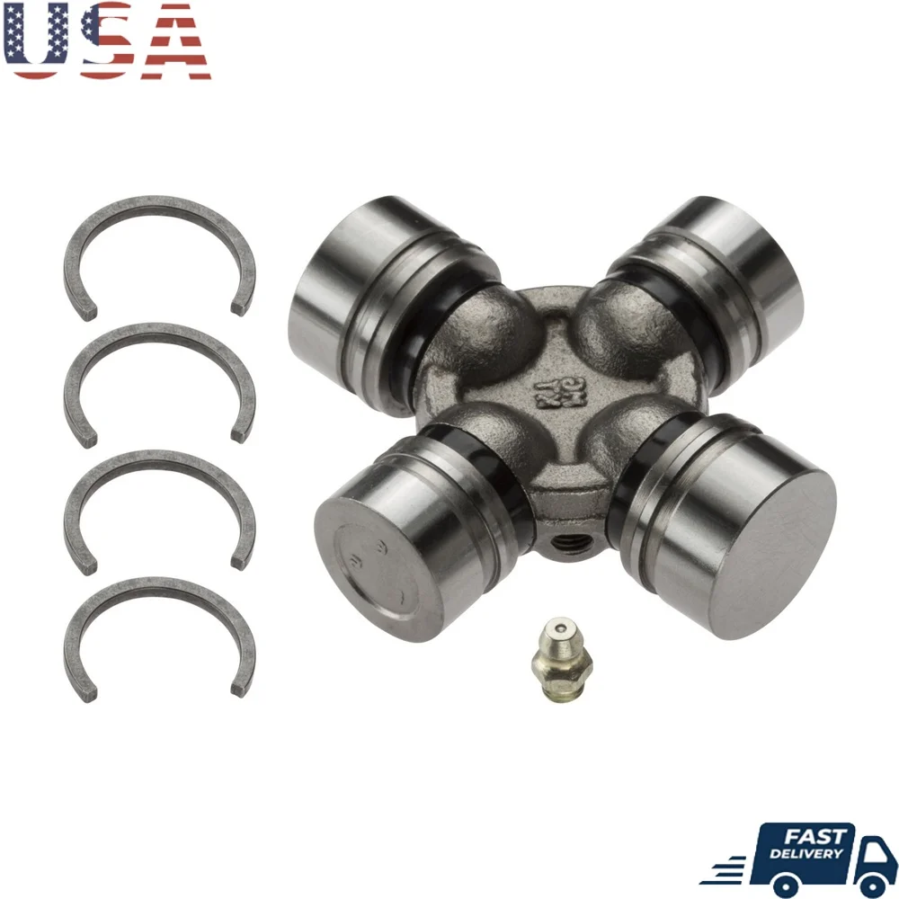 Premium U-Joint 498 1966 Ford Mustang and 1966-1967 American Motors Rambler Greasable Durable Design with Nitrile Seals
Premium U-Joint 498 1966 Ford Mustang and 1966-1967 American Motors Rambler Greasable Durable Design with Nitrile Seals