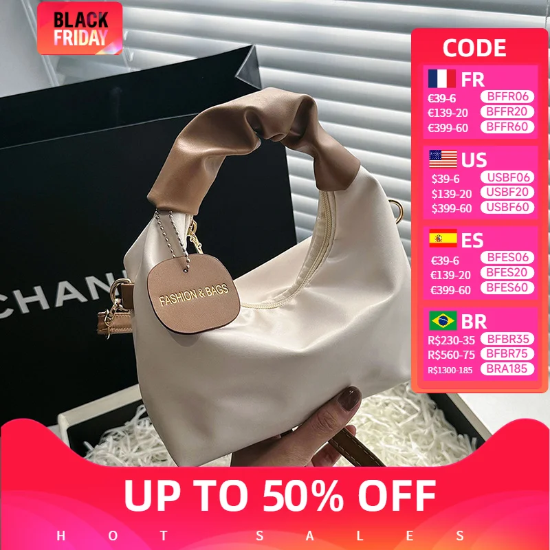Niche Design Small Shoulder Bag Female 2024 Spring New Fashion Simple Crossbody Bag Leisure Commuter Handbag
Niche Design Small Shoulder Bag Female 2024 Spring New Fashion Simple Crossbody Bag Leisure Commuter Handbag