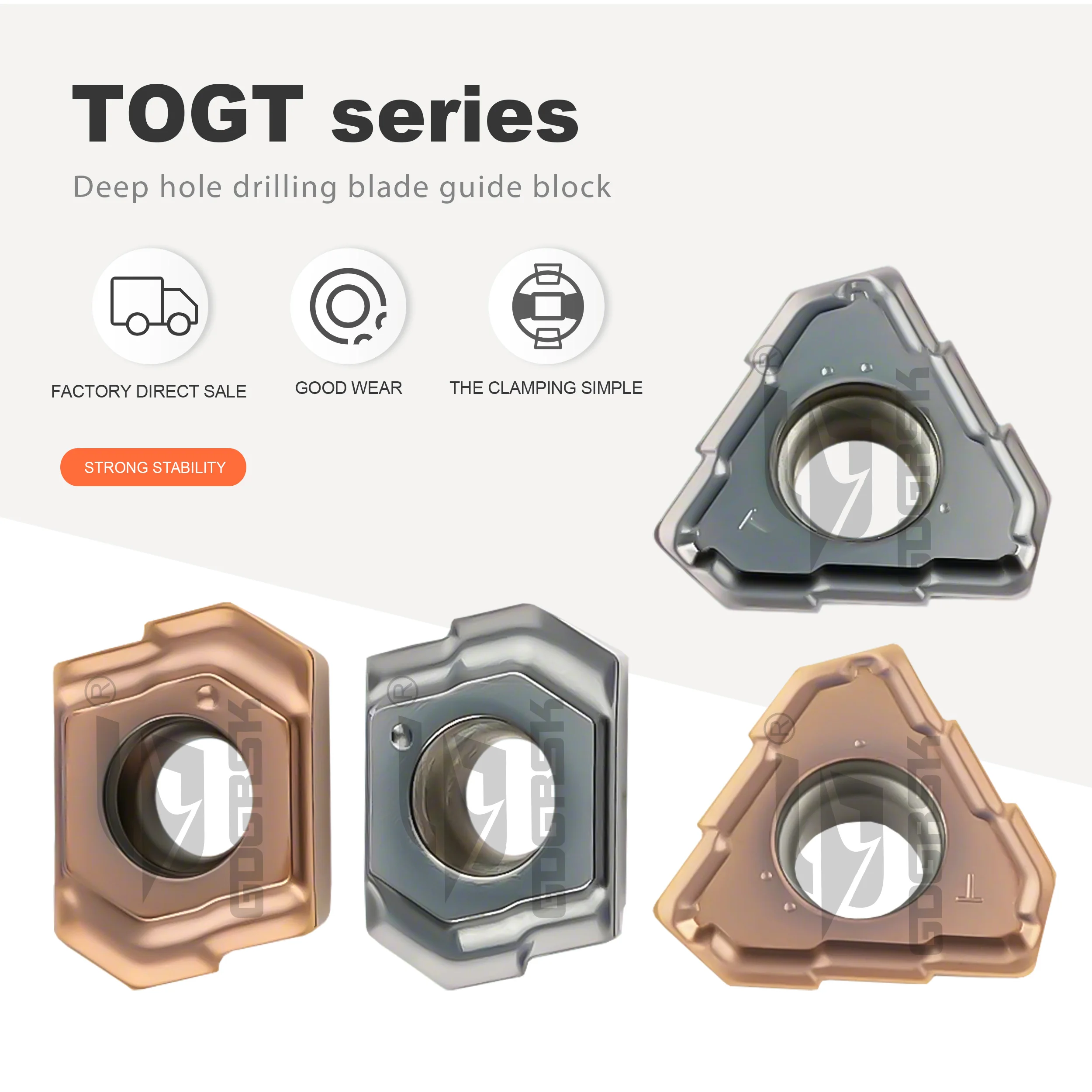 Deep Hole Drill Blade LOGT060204-DT TOGT130408-DT Machining Center Deep Hole Gun Drilling Blade Steel Stainless Steel Processing
Deep Hole Drill Blade LOGT060204-DT TOGT130408-DT Machining Center Deep Hole Gun Drilling Blade Steel Stainless Steel Processing