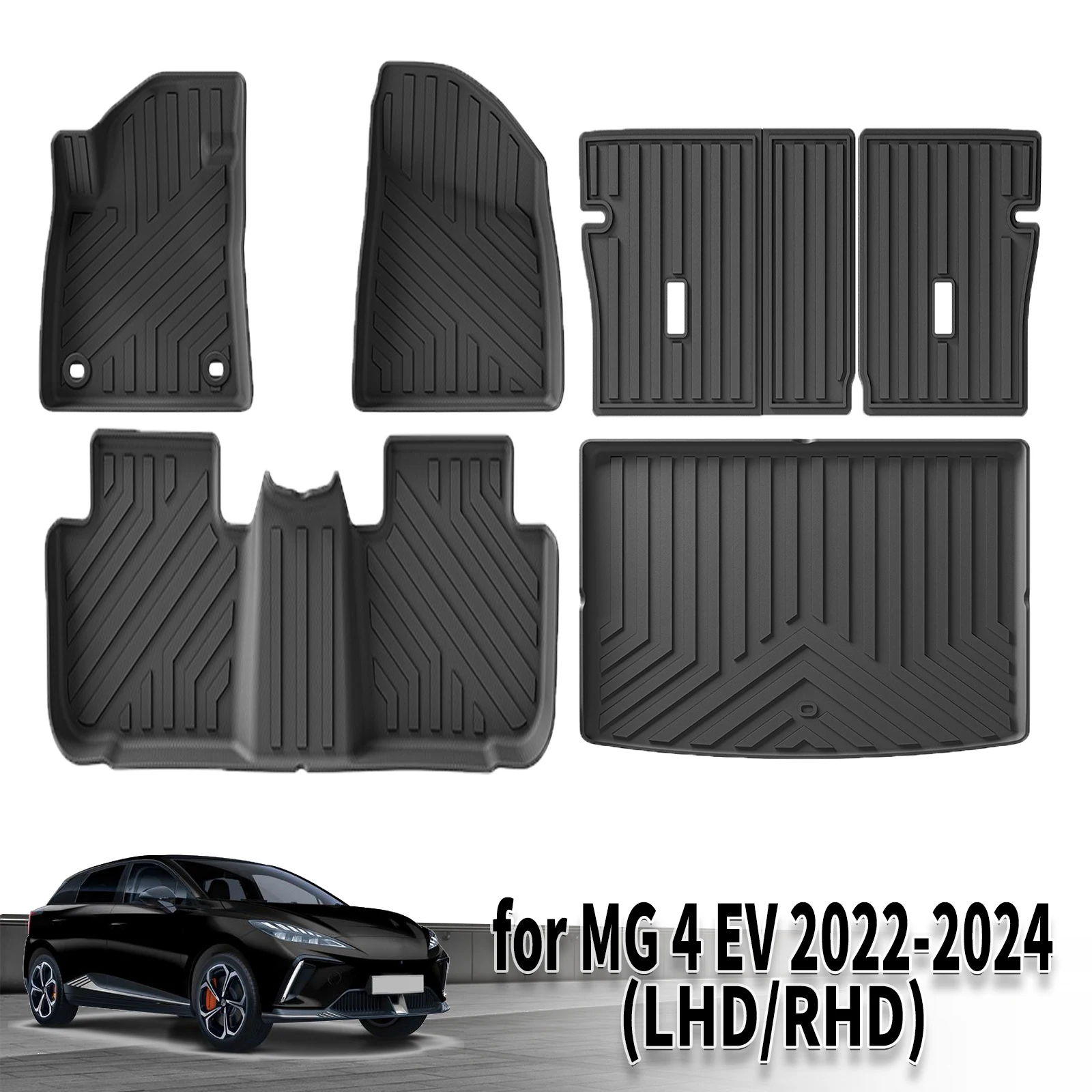 for MG4 MG 4 Electric 2024 2023 2022 (Not Fit for Urban) Waterproof 3D TPE Car Mats, Perfect Fit, Odorless Accessories
for MG4 MG 4 Electric 2024 2023 2022 (Not Fit for Urban) Waterproof 3D TPE Car Mats, Perfect Fit, Odorless Accessories