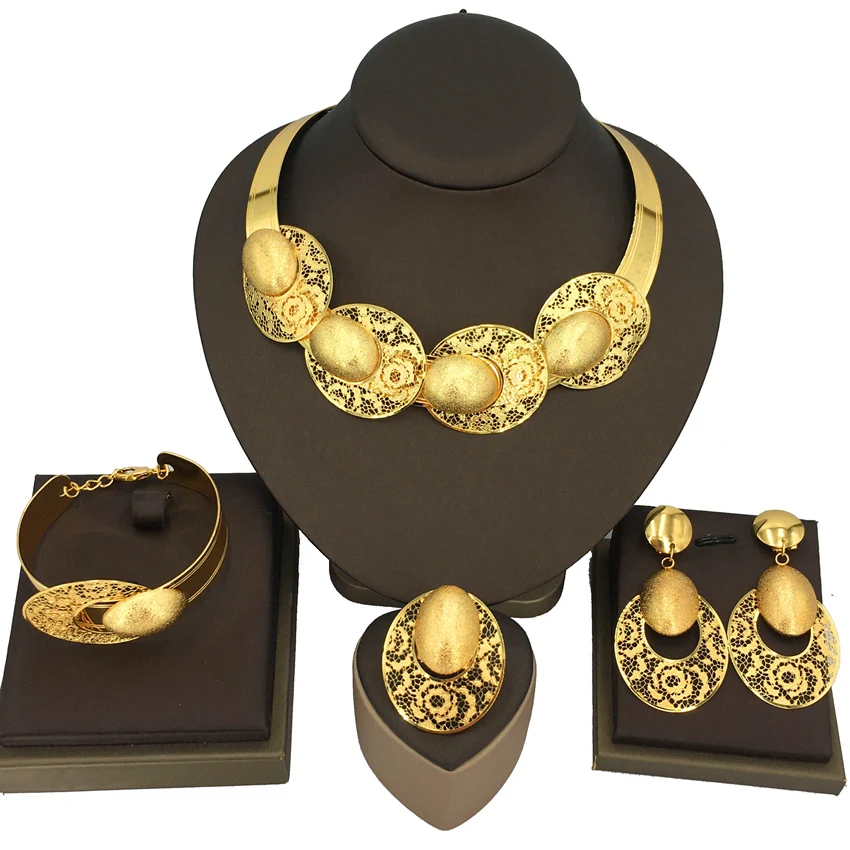 Yuminglai Dubai Jewelry Sets for Women African Luxury Jewelry Sets Italian Gold Plated Jewelry Sets FHK13301
Yuminglai Dubai Jewelry Sets for Women African Luxury Jewelry Sets Italian Gold Plated Jewelry Sets FHK13301