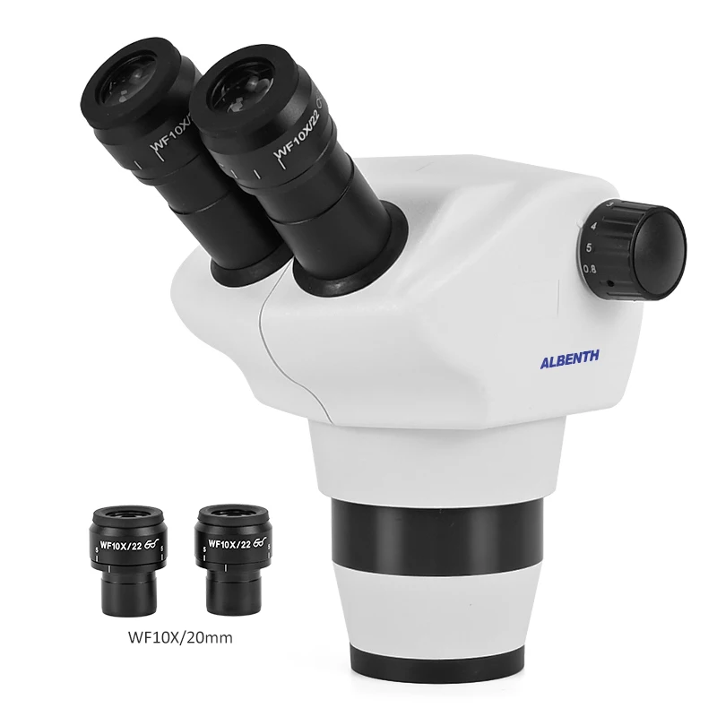 Albenth 8x-50x Binocular Zoom Stereo Microscope Head WF10X/20mm Eyepiece For PCB Repair
Albenth 8x-50x Binocular Zoom Stereo Microscope Head WF10X/20mm Eyepiece For PCB Repair